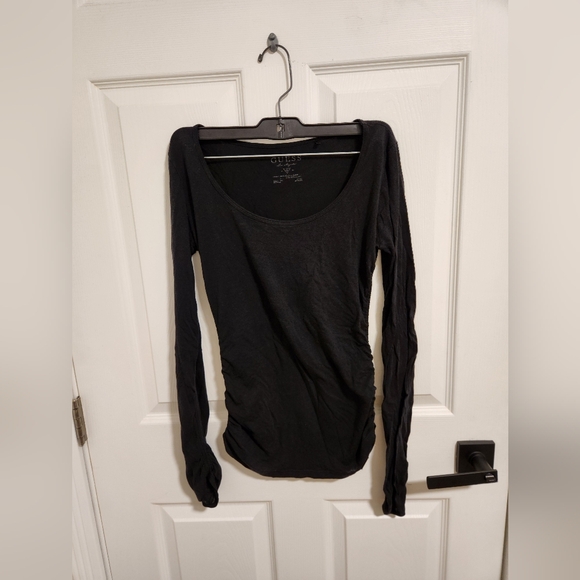 GUESS long-sleeve cotton top - Picture 1 of 2